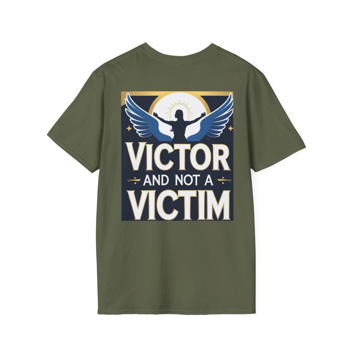 Empowerment T-Shirt | Motivational Tee for Victors | Unisex Softstyle T-Shirt | Inspirational Gift | Support & Awareness Wear