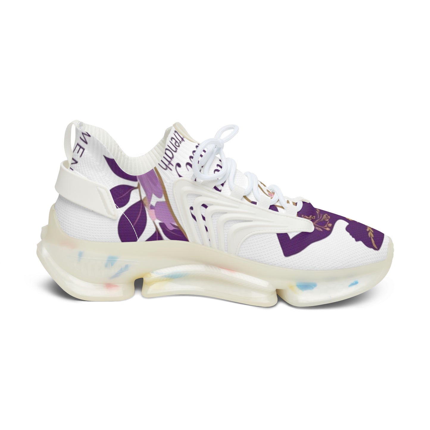 Stylish Women's Mesh Sneakers, Comfortable Sneakers for Active Lifestyle, Unique Floral Design, Perfect for Gifting and Everyday Wear
