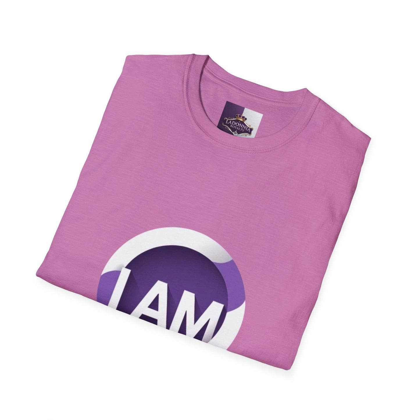 Empowering Women's T-Shirt, Feminine Tee, Inspirational Quote Top, Gift for Her, Self-Love Apparel, Women's Day Celebration, I AM Shirt