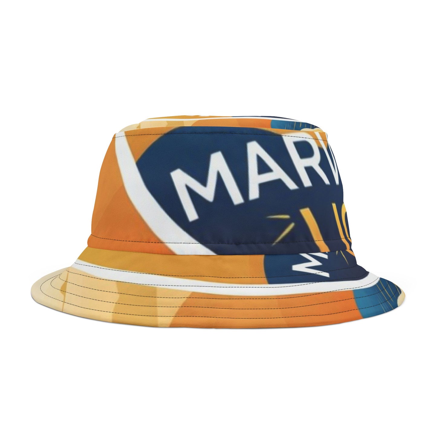 Vibrant Graphic Bucket Hat, Trendy Sun Hat, Summer Style Accessory, Festival Wear, Casual Outdoor Headwear