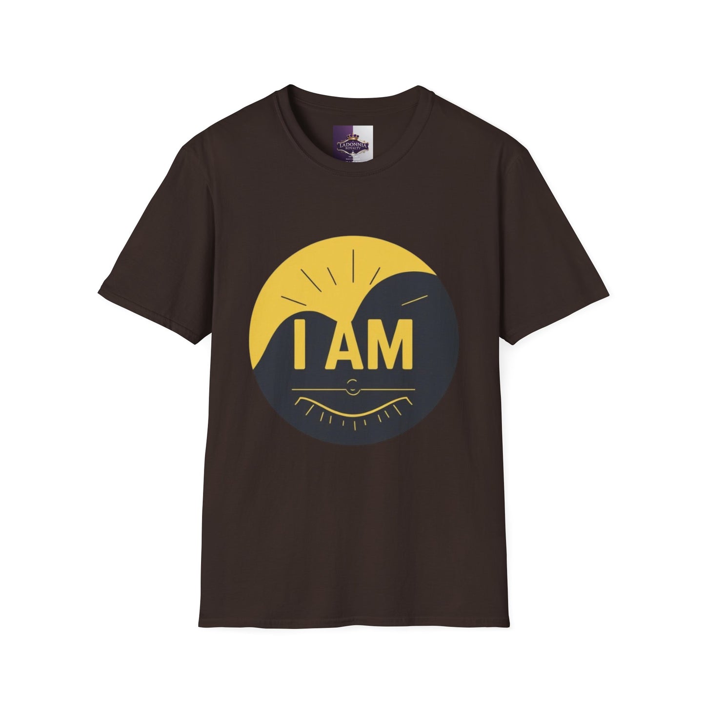 I AM Unisex Softstyle T-Shirt, Inspirational Tee, Motivational Shirt, Casual Wear, Gift for Friends, Versatile Summer Top