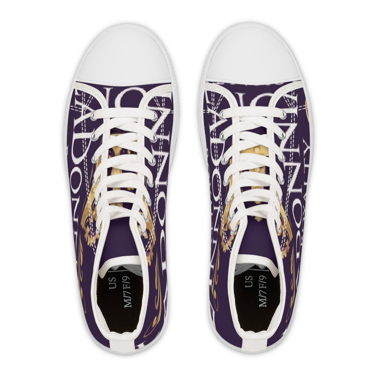 Regal Women's High Top Sneakers, Trendy Urban Footwear, Unique Gifts for Her, Fashion Sneakers, Streetwear Style