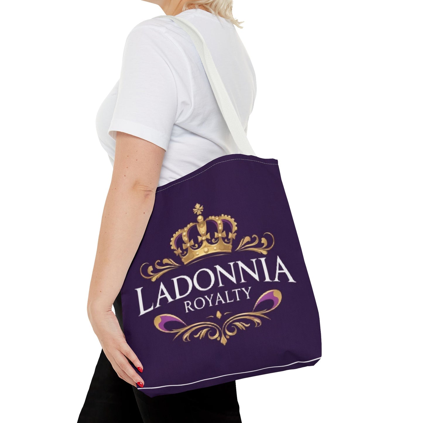 Regal Tote Bag with Crown Design | Perfect for Royalty Lovers, Gift for Her, Stylish Accessory, Everyday Use, Fashion Statement