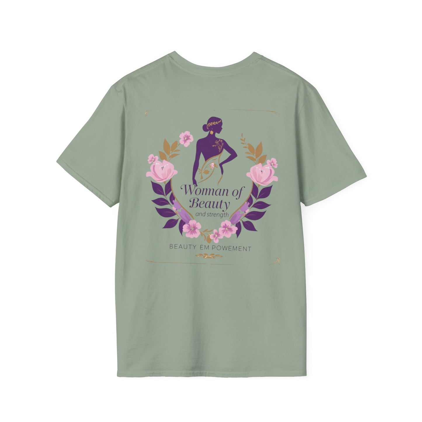Empowering Women's T-Shirt, Feminine Tee, Inspirational Quote Top, Gift for Her, Self-Love Apparel, Women's Day Celebration, I AM Shirt