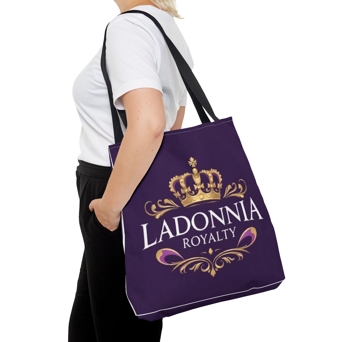 Regal Tote Bag with Crown Design | Perfect for Royalty Lovers, Gift for Her, Stylish Accessory, Everyday Use, Fashion Statement
