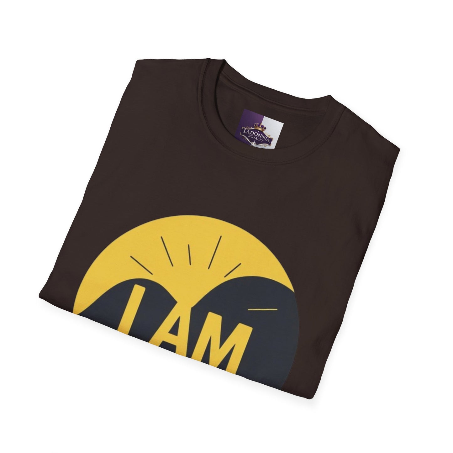 I AM Unisex Softstyle T-Shirt, Inspirational Tee, Motivational Shirt, Casual Wear, Gift for Friends, Versatile Summer Top