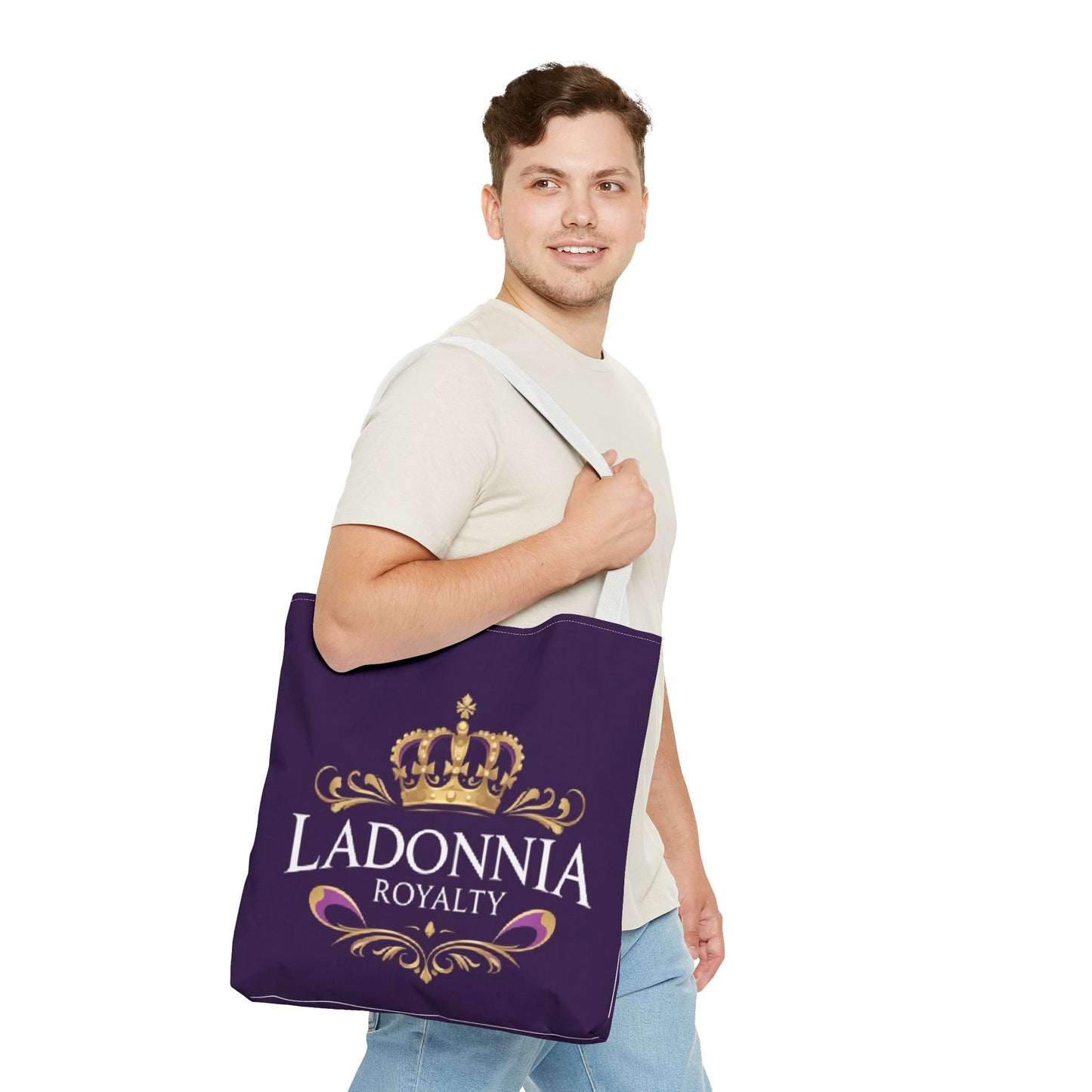 Regal Tote Bag with Crown Design | Perfect for Royalty Lovers, Gift for Her, Stylish Accessory, Everyday Use, Fashion Statement