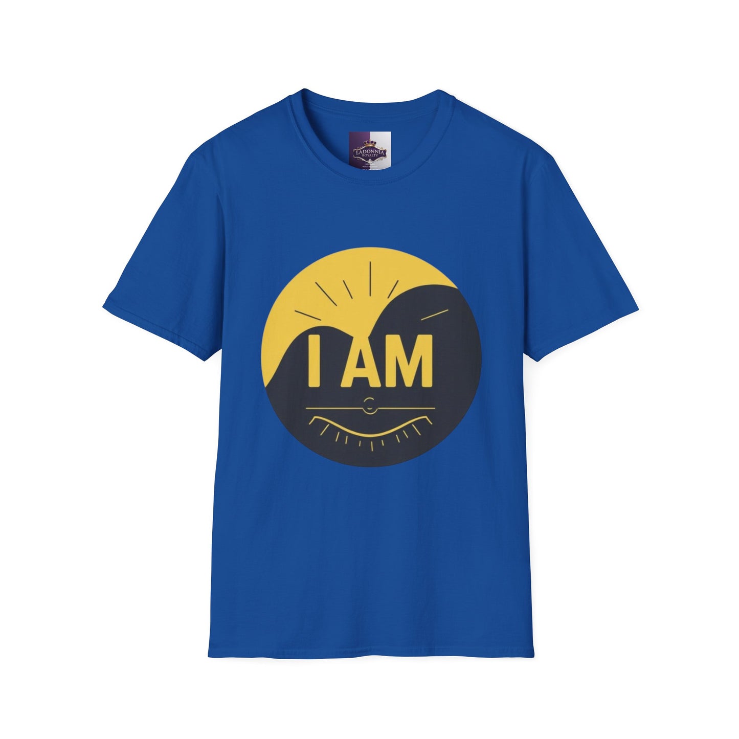 I AM Unisex Softstyle T-Shirt, Inspirational Tee, Motivational Shirt, Casual Wear, Gift for Friends, Versatile Summer Top