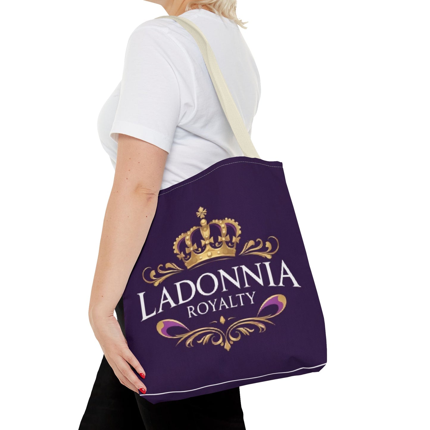 Regal Tote Bag with Crown Design | Perfect for Royalty Lovers, Gift for Her, Stylish Accessory, Everyday Use, Fashion Statement