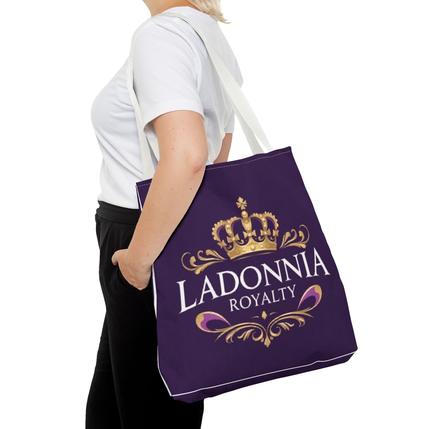Regal Tote Bag with Crown Design | Perfect for Royalty Lovers, Gift for Her, Stylish Accessory, Everyday Use, Fashion Statement