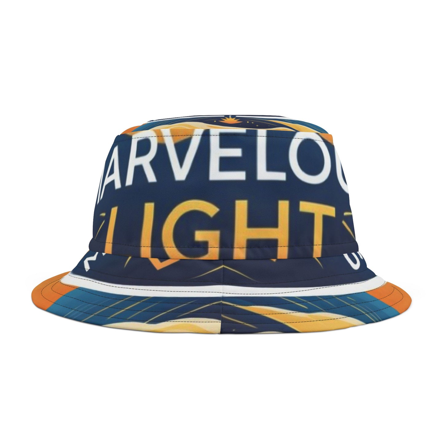 Vibrant Graphic Bucket Hat, Trendy Sun Hat, Summer Style Accessory, Festival Wear, Casual Outdoor Headwear
