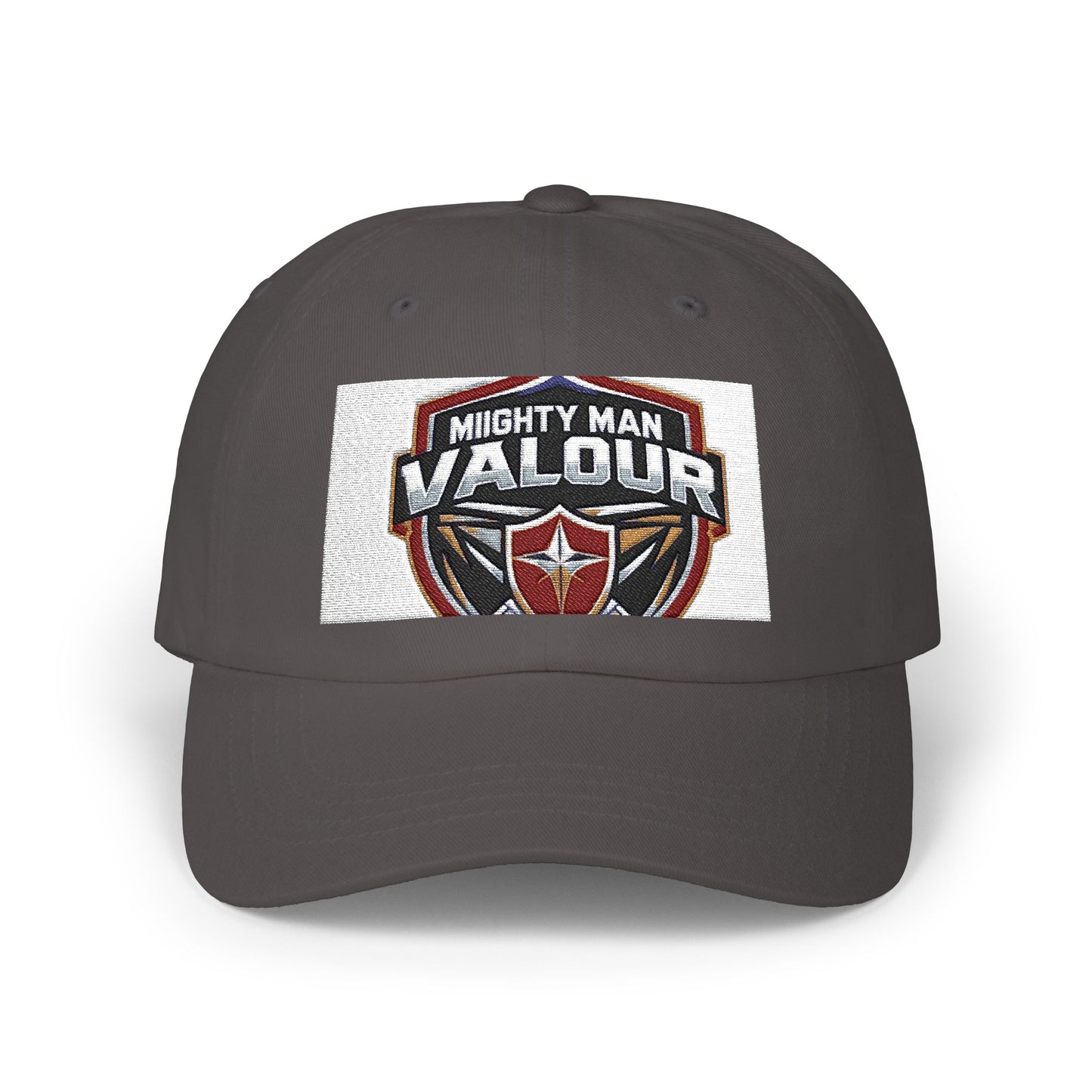 Classic Dad Cap with Mighty Man Valour Design | Perfect Gift for Fathers, Birthday, Outdoor Activities, Casual Wear, and Sports Events