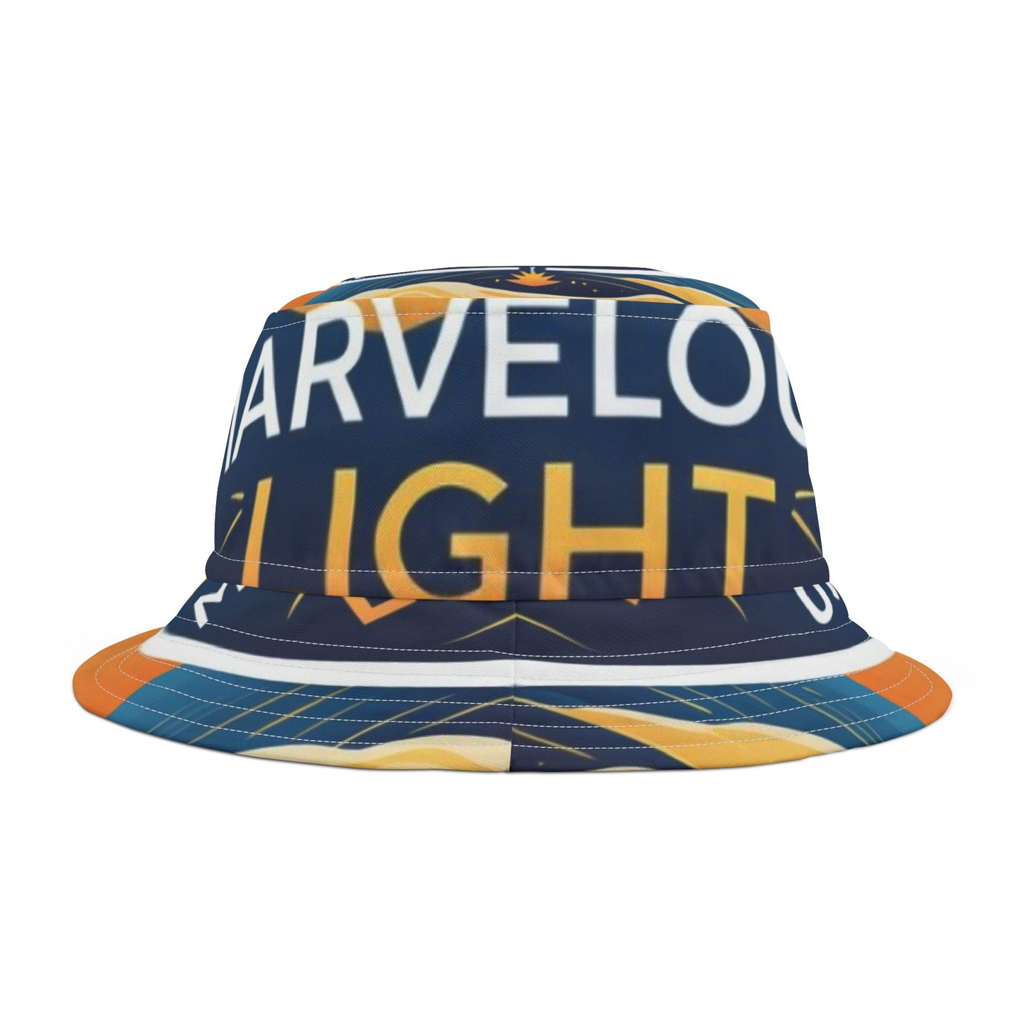 Vibrant Graphic Bucket Hat, Trendy Sun Hat, Summer Style Accessory, Festival Wear, Casual Outdoor Headwear