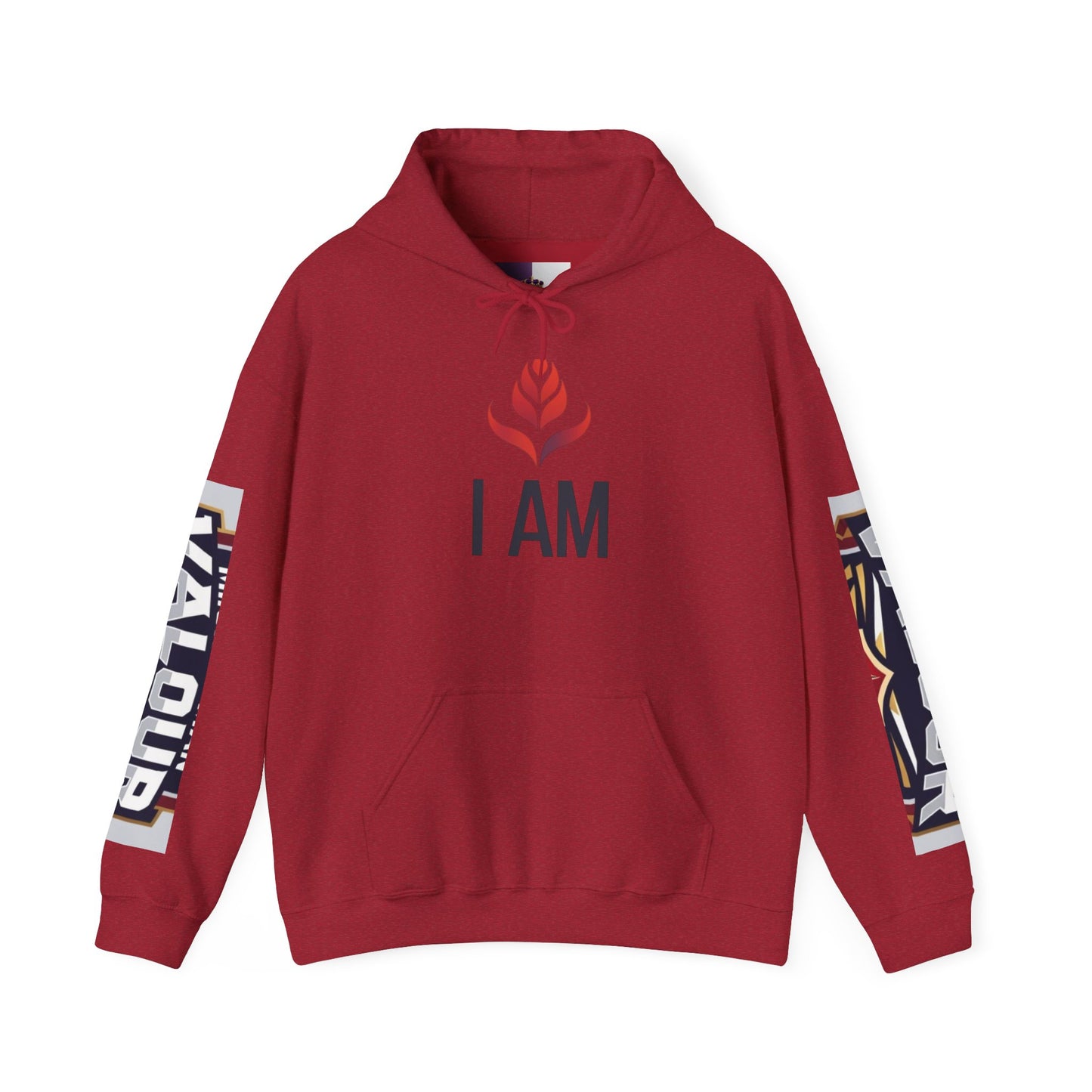 Valour Warrior Hoodie - Unisex Heavy Blend Sweatshirt, Gift for Gamers, Cozy Everyday Wear, Motivational Apparel, Sports Merch