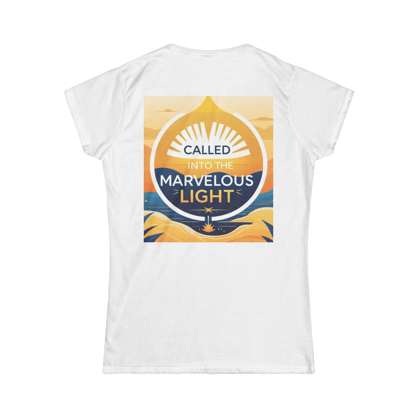 Inspirational Women's Softstyle Tee - Empowering I AM, Uplifting Statement Shirt, Motivational Gift, Casual Wear, Spiritual Tee