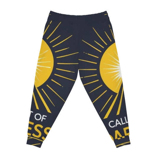 Radiant Athletic Joggers, Comfort Fit Pants for Fitness Lovers, Motivational Activewear, Ideal for Gym & Lounge, Gift for Wellness Seekers