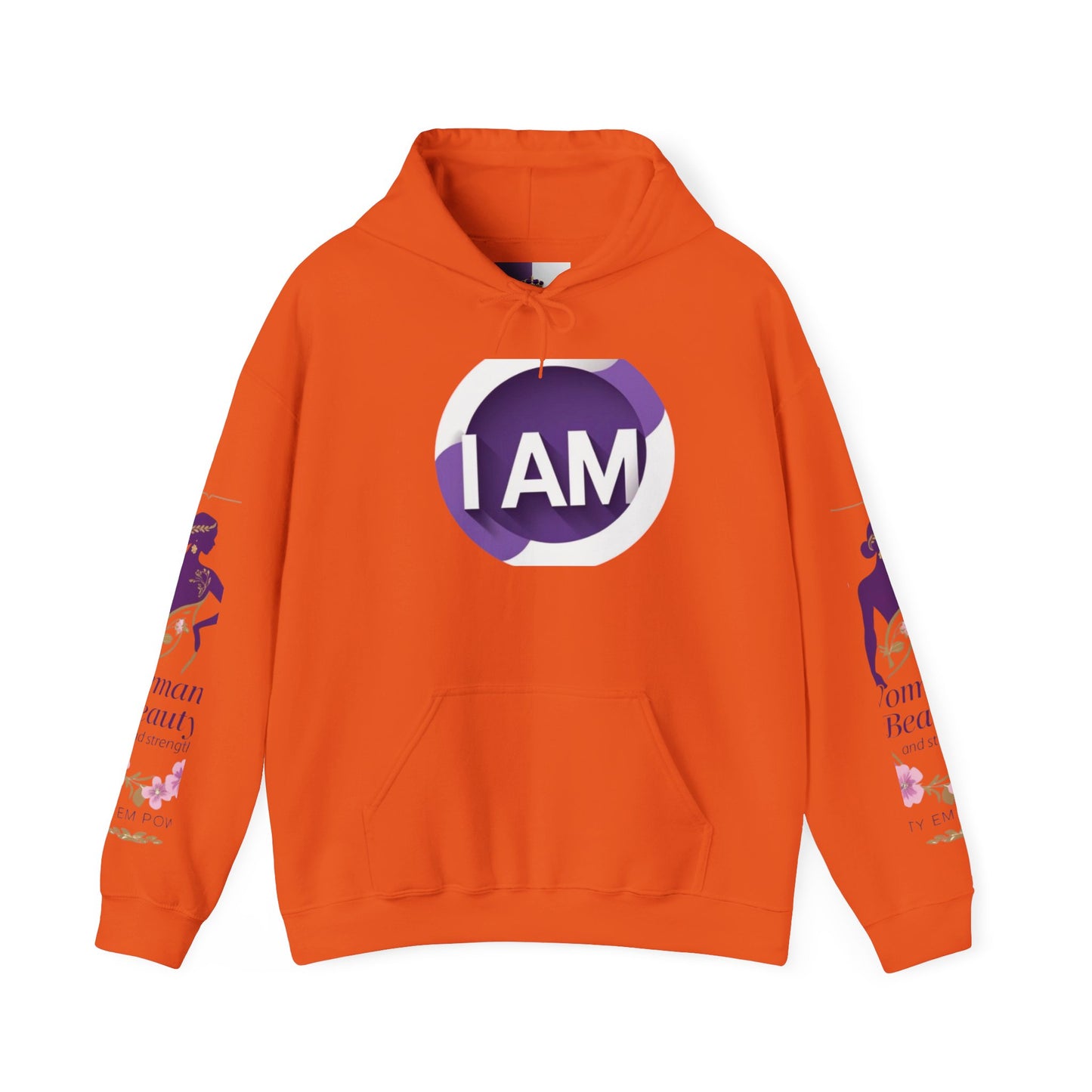 Empowering Women Hoodie, Unisex Heavy Blend Sweatshirt, Self-Love Apparel, Feminist Gift, Inspirational Fashion