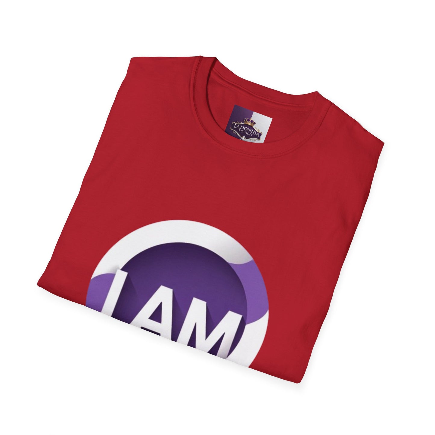 Unisex Softstyle T-Shirt - Empowering Statement Tee, Perfect Gift for Celebrations, Casual Style for Everyday Wear, I AM & Ladonnia [...]