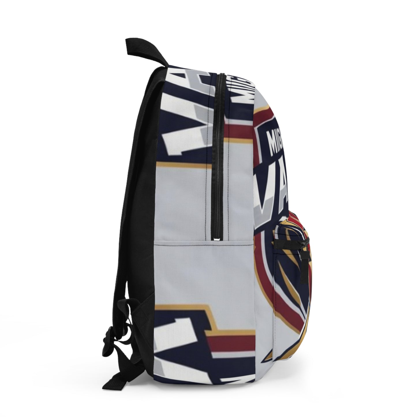 Mighty Man Valor Backpack - Stylish School Bag, Gaming Gear, Travel Companion, Unique Gift for Adventurers, Trendy Bag