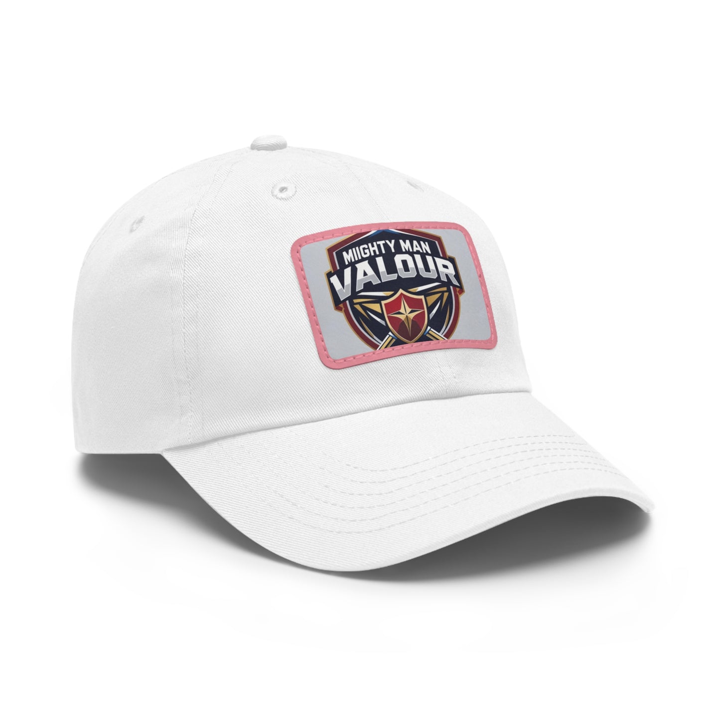 Mighty Man Valour Dad Hat, Casual Cap for Dads, Gift for Father's Day and Birthdays, Outdoor Apparel, Cool Summer Hat