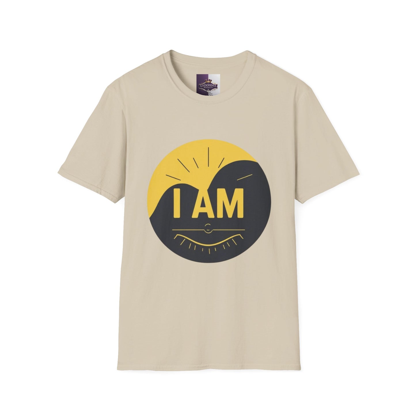 I AM Unisex Softstyle T-Shirt, Inspirational Tee, Motivational Shirt, Casual Wear, Gift for Friends, Versatile Summer Top