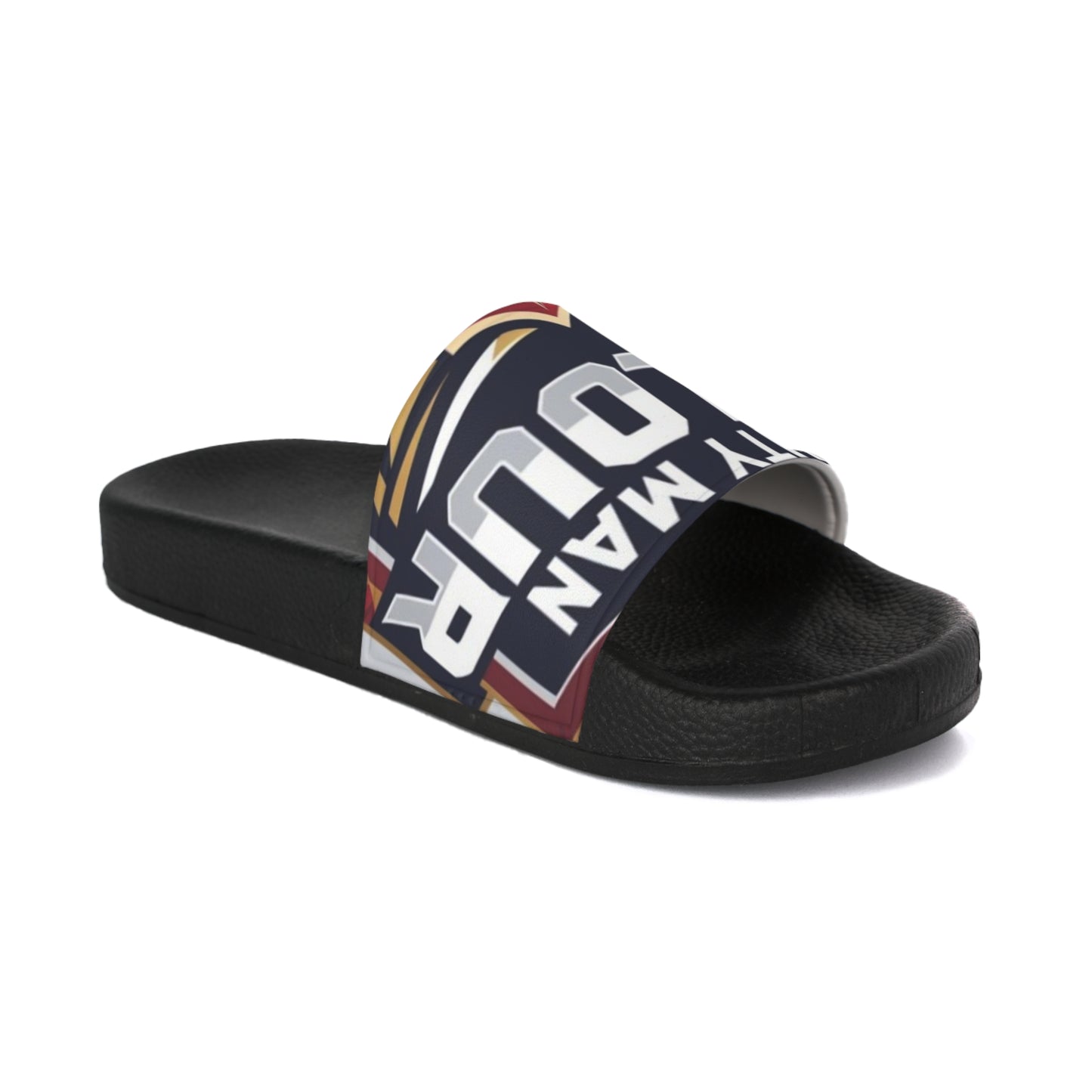 Mighty Man Valour Men's Slide Sandals, Casual Footwear, Summer Style, Beachwear, Pool Slides, Gift for Him