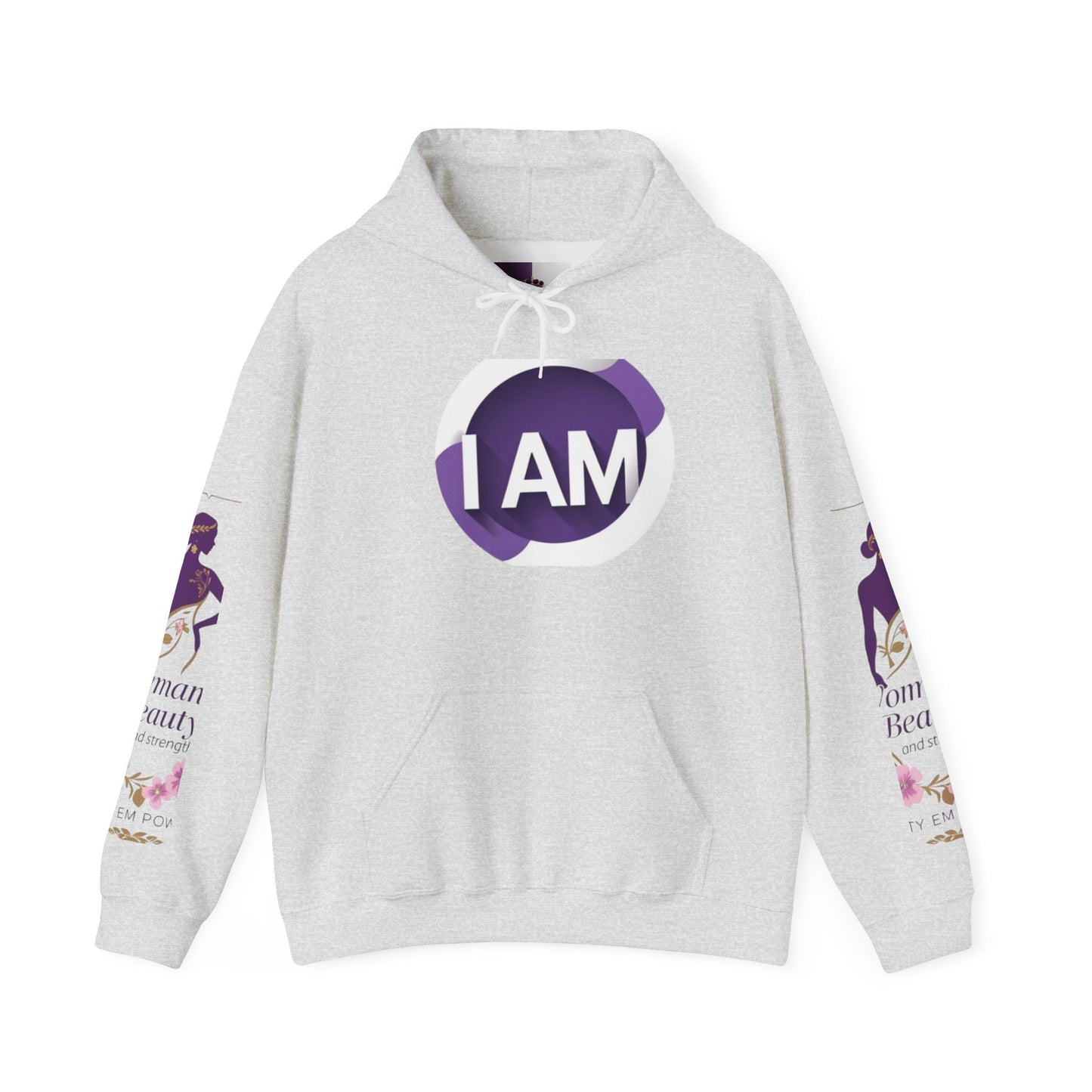 Empowering Women Hoodie, Unisex Heavy Blend Sweatshirt, Self-Love Apparel, Feminist Gift, Inspirational Fashion