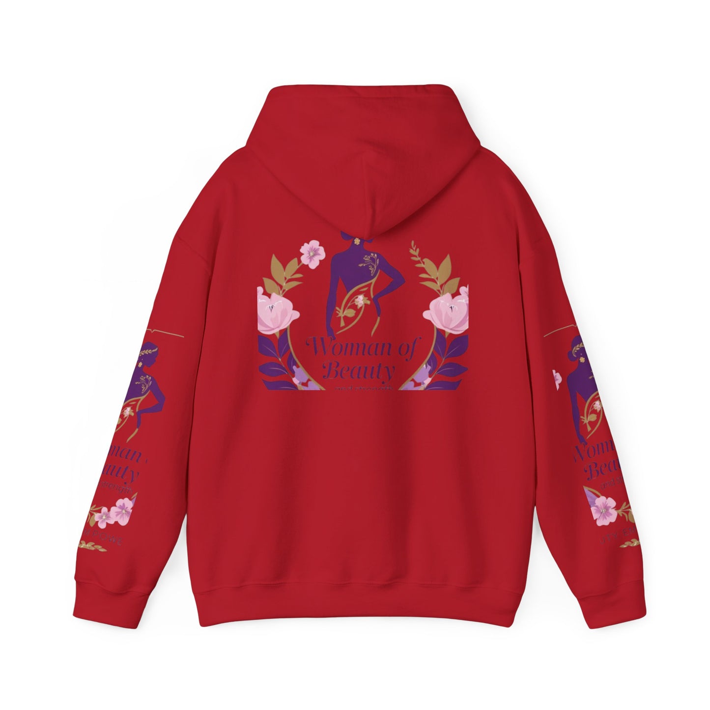Empowering Women Hoodie, Unisex Heavy Blend Sweatshirt, Self-Love Apparel, Feminist Gift, Inspirational Fashion