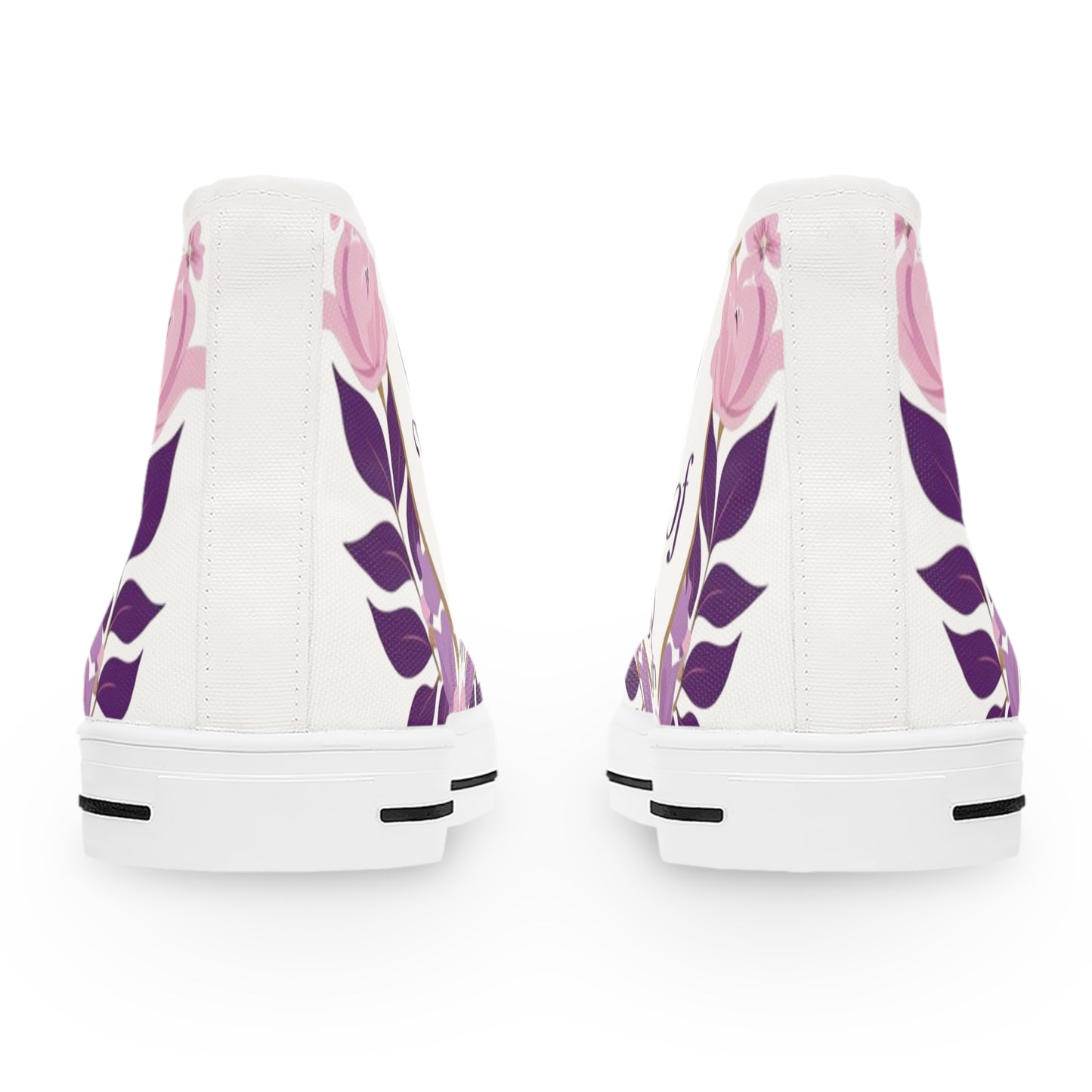 Empowering Women's High Top Sneakers - Stylish, Comfortable, Versatile Shoes for Every Occasion, Fashion, Beauty, Strength, Gift