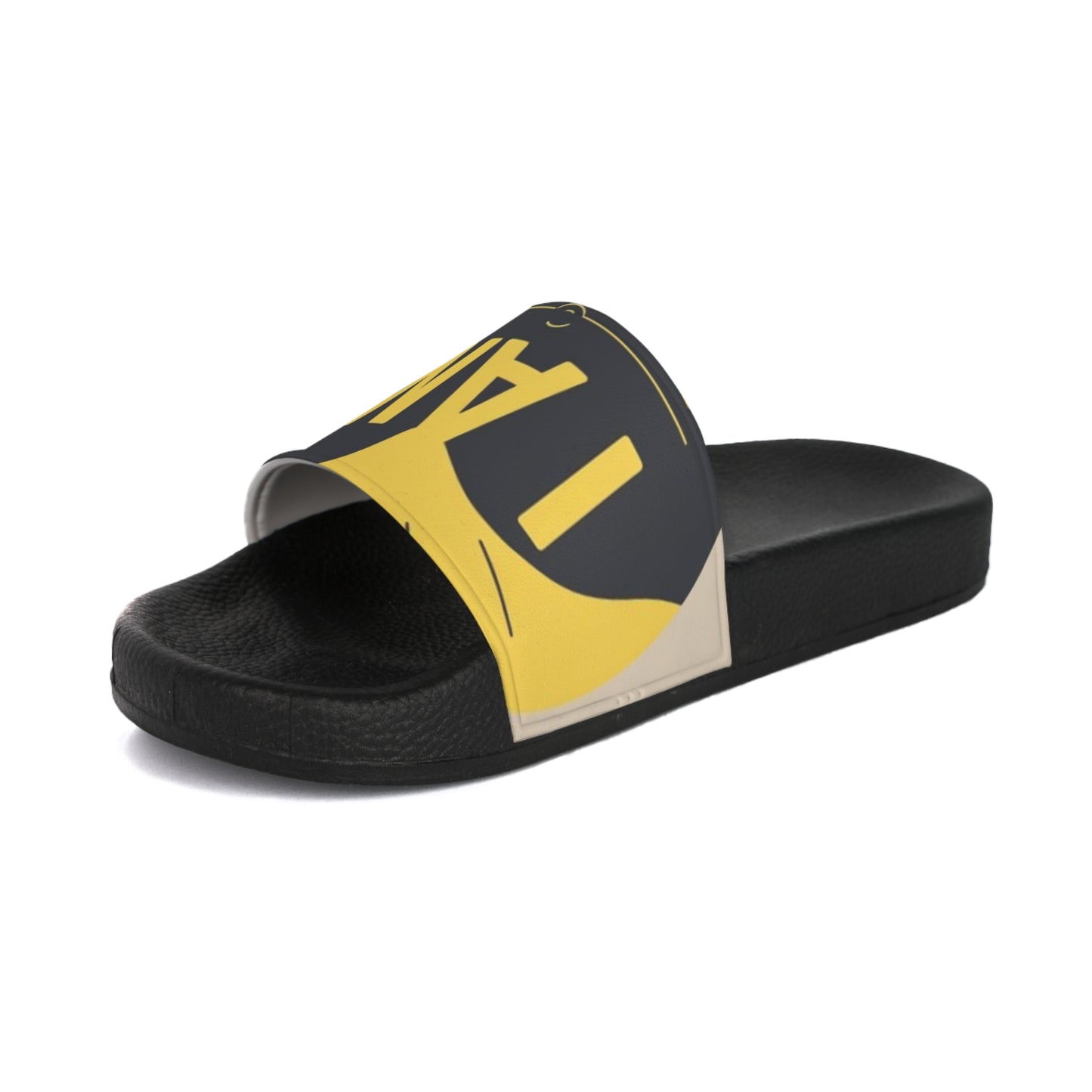 Bold Statement Men's Slide Sandals - Summer Comfort, Casual Footwear, Beach Vibes, Gift for Him, Fun Outdoor Slides