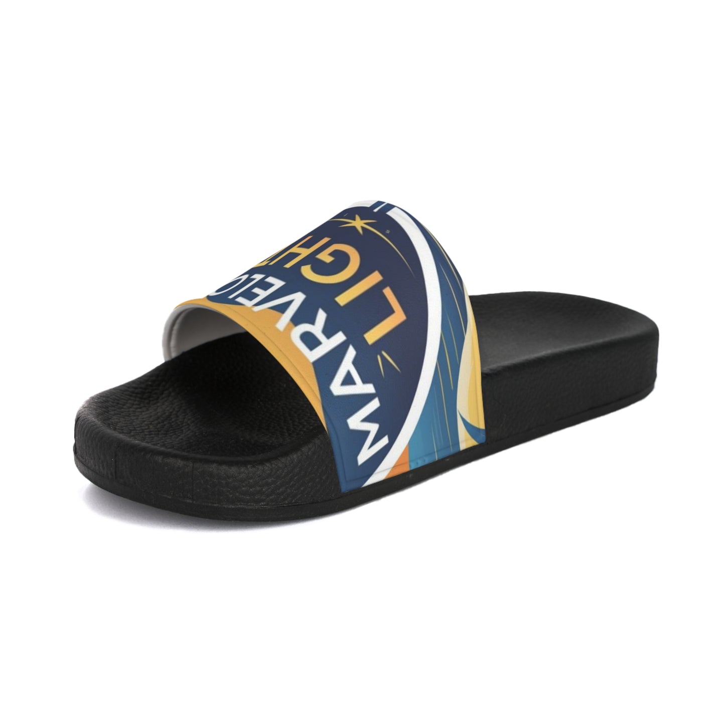 Stylish Men's Slide Sandals with 'Marvelous Light' Design - Perfect for Summer, Beach Days, Home Relaxation, Gifts, Fashion