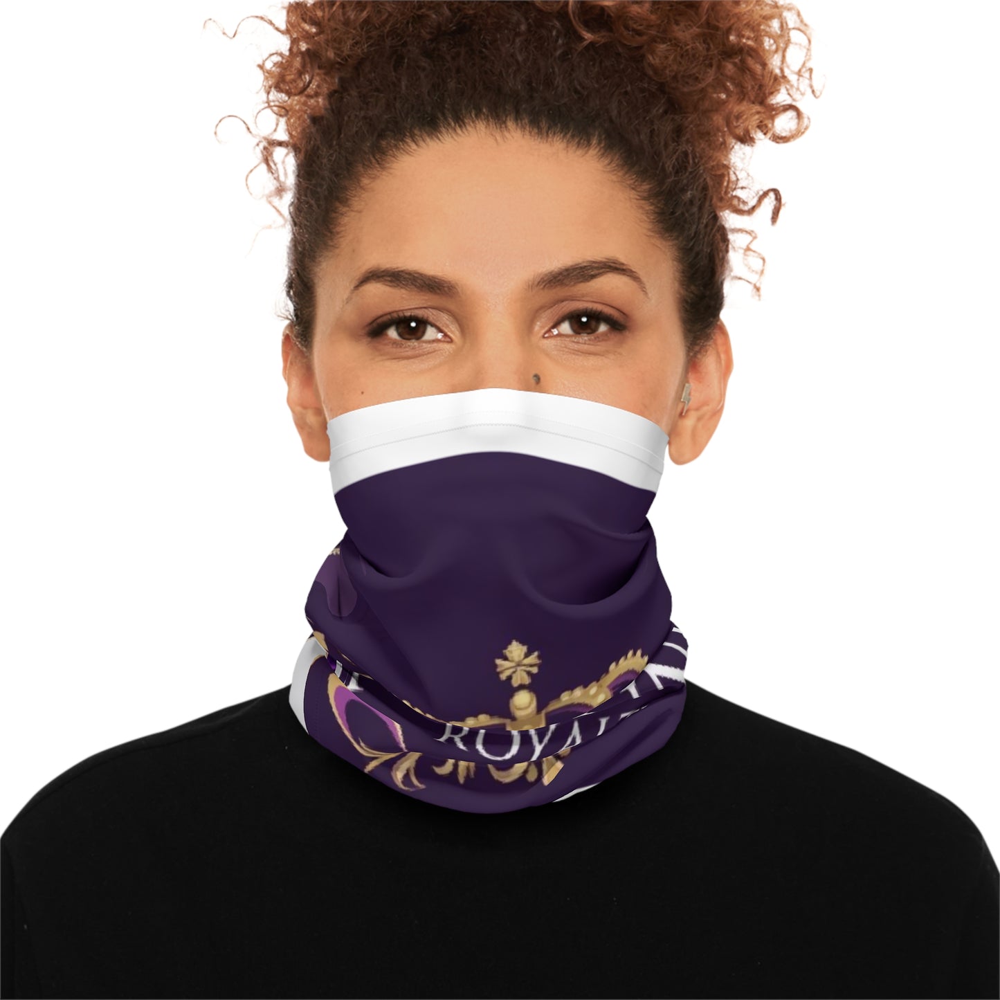 Royalty-Inspired Lightweight Neck Gaiter, Fashionable Neck Wrap, Face Covering, Outdoor Accessory, Gift for Crown Lovers, Festival [...]