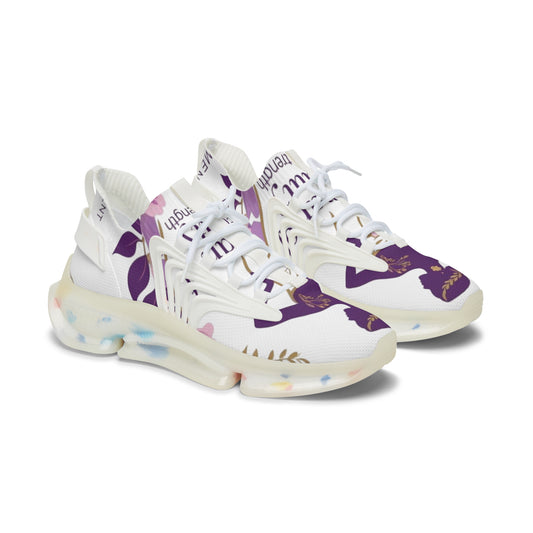 Stylish Women's Mesh Sneakers, Comfortable Sneakers for Active Lifestyle, Unique Floral Design, Perfect for Gifting and Everyday Wear