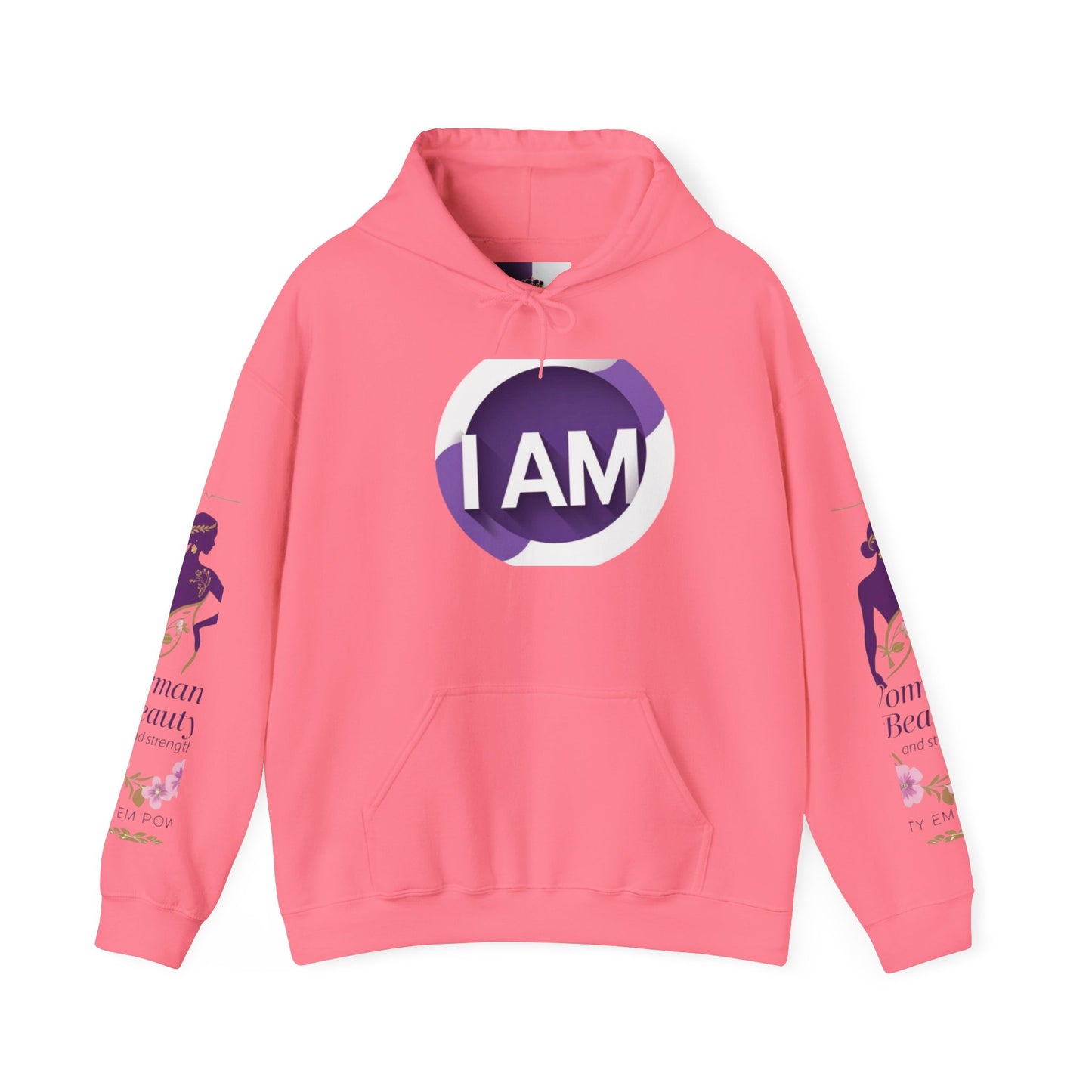 Empowering Women Hoodie, Unisex Heavy Blend Sweatshirt, Self-Love Apparel, Feminist Gift, Inspirational Fashion