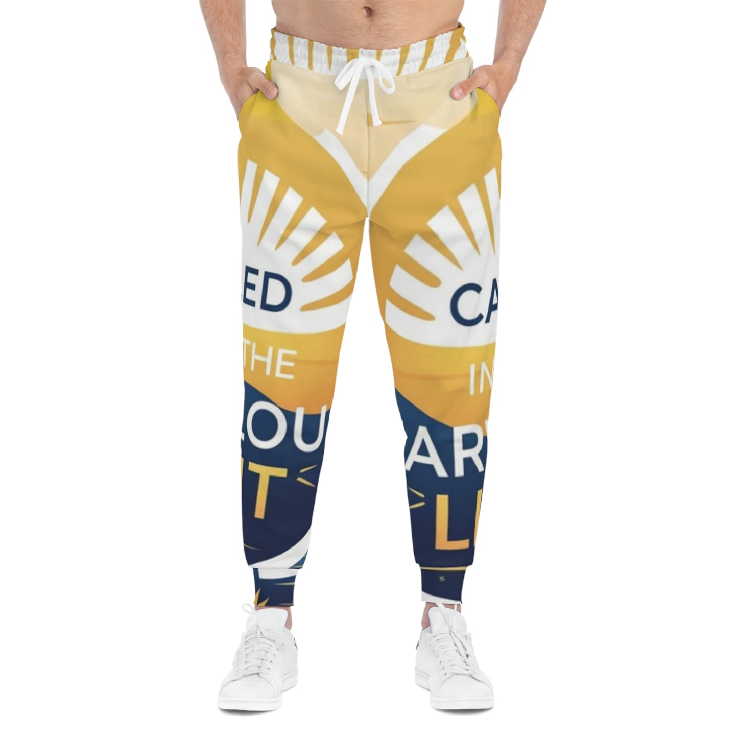Sunshine Athletic Joggers, Cozy Joggers, Outdoor Wear, Casual Comfort Pants, Gifts for Active Lifestyle, Workout Joggers