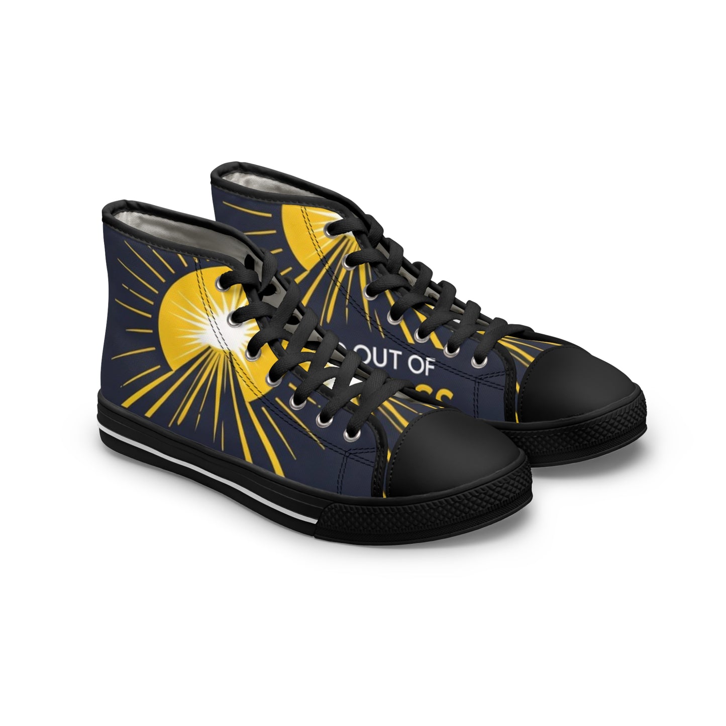 Vibrant Women's High Top Sneakers, Fashionable Footwear for Everyday Style, Unique Gifts for Friends, Trendy Shoes for Celebrations, [...]