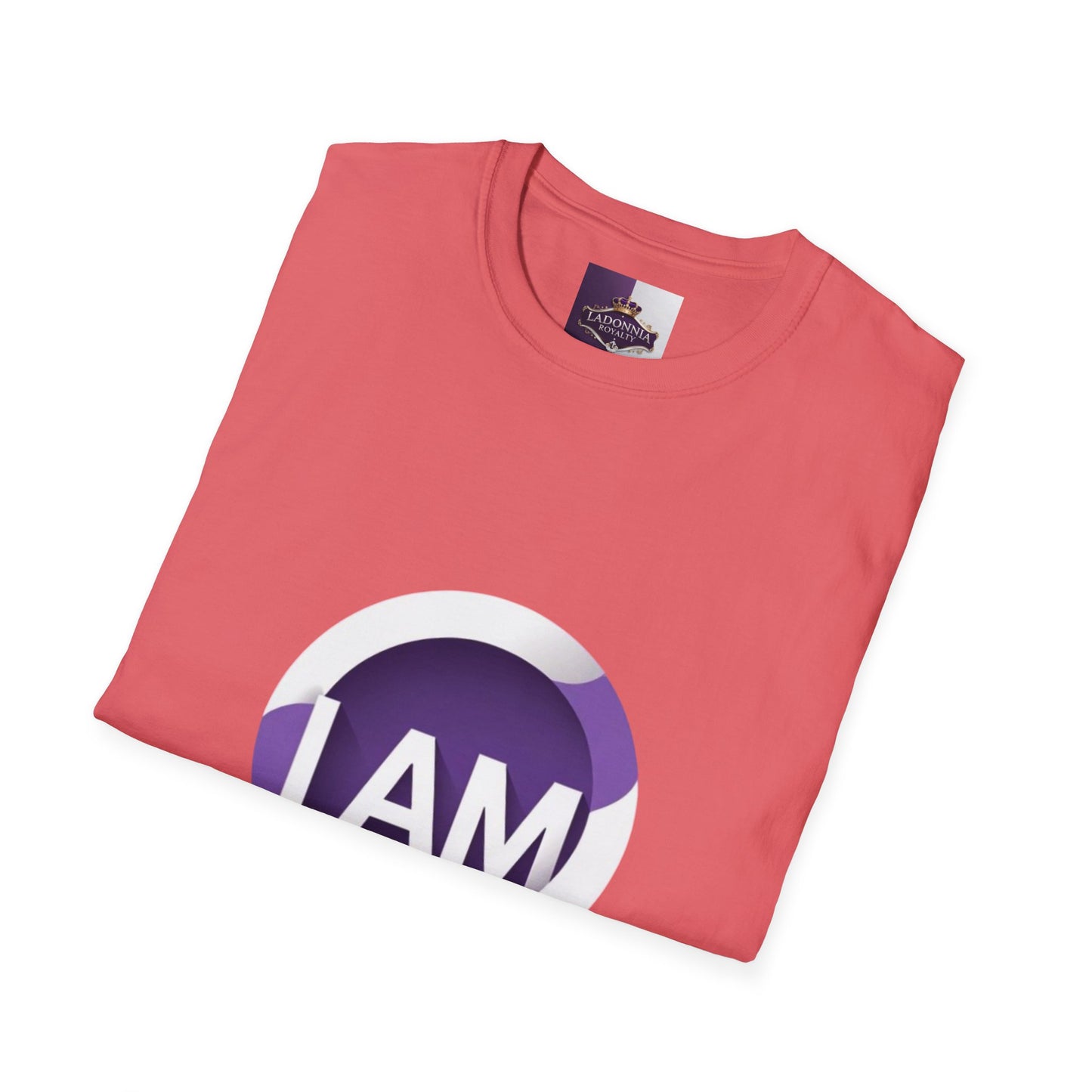 Empowering Women's T-Shirt, Feminine Tee, Inspirational Quote Top, Gift for Her, Self-Love Apparel, Women's Day Celebration, I AM Shirt