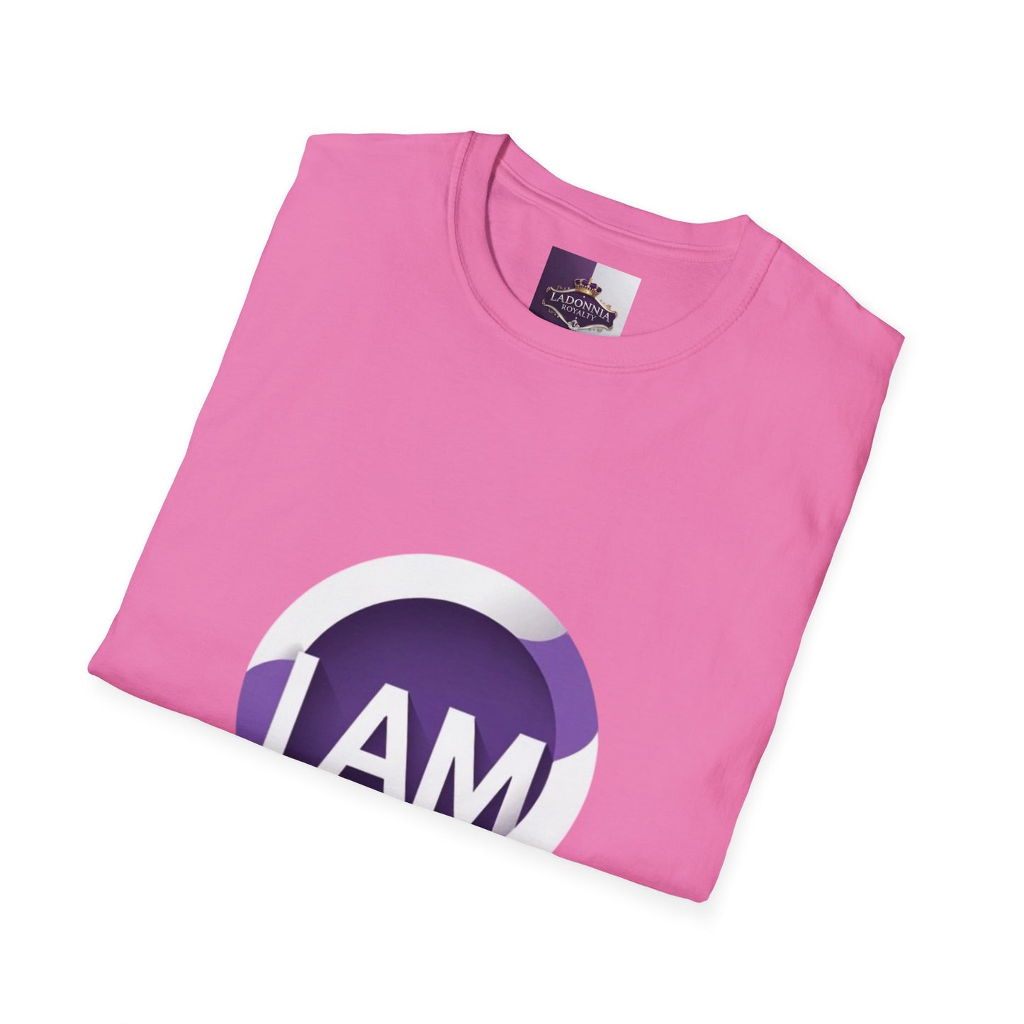 Empowering Women's T-Shirt, Feminine Tee, Inspirational Quote Top, Gift for Her, Self-Love Apparel, Women's Day Celebration, I AM Shirt