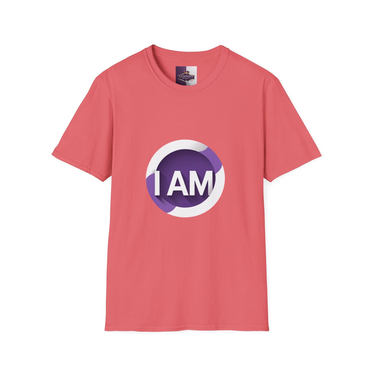 Empowering Women's T-Shirt, Feminine Tee, Inspirational Quote Top, Gift for Her, Self-Love Apparel, Women's Day Celebration, I AM Shirt