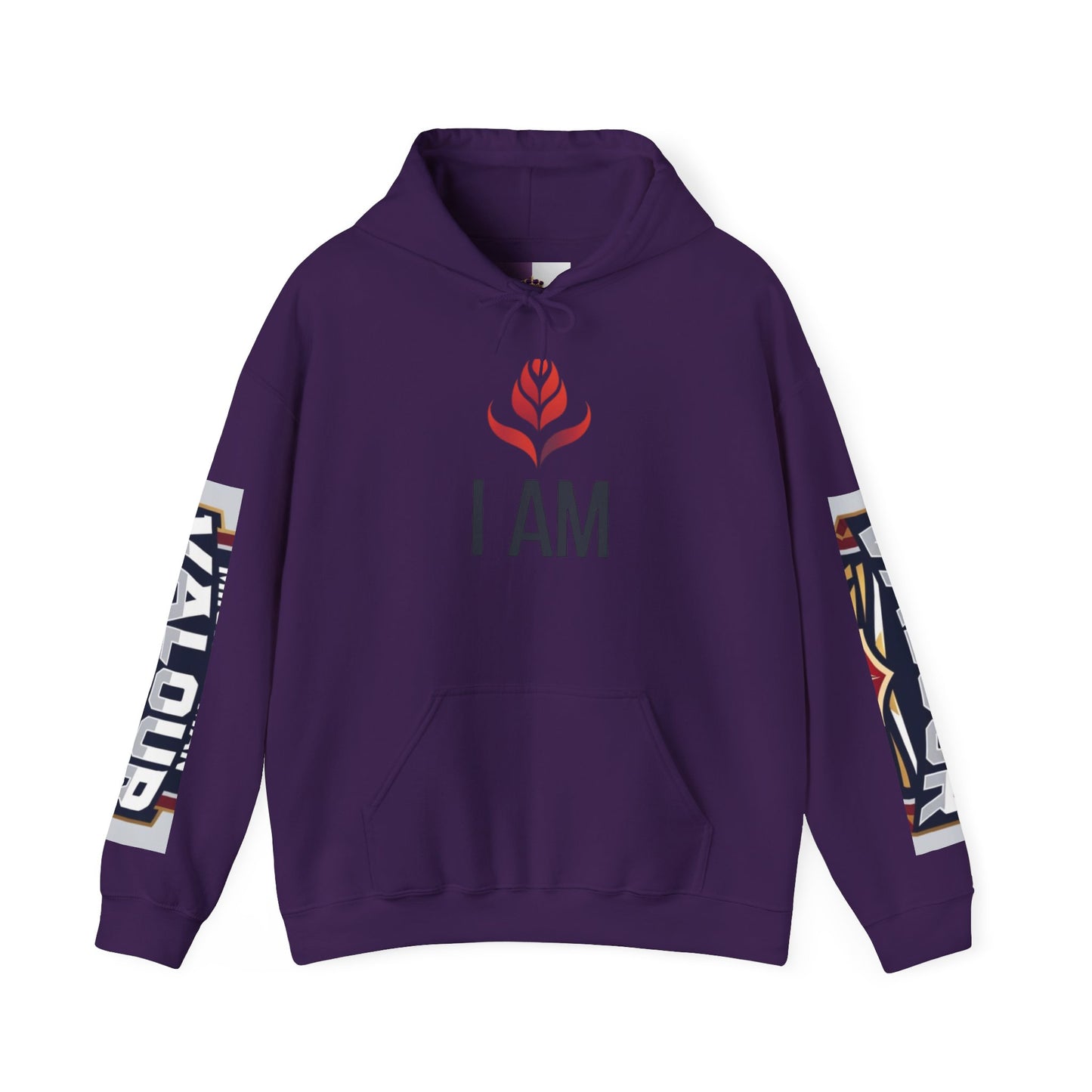 Valour Warrior Hoodie - Unisex Heavy Blend Sweatshirt, Gift for Gamers, Cozy Everyday Wear, Motivational Apparel, Sports Merch