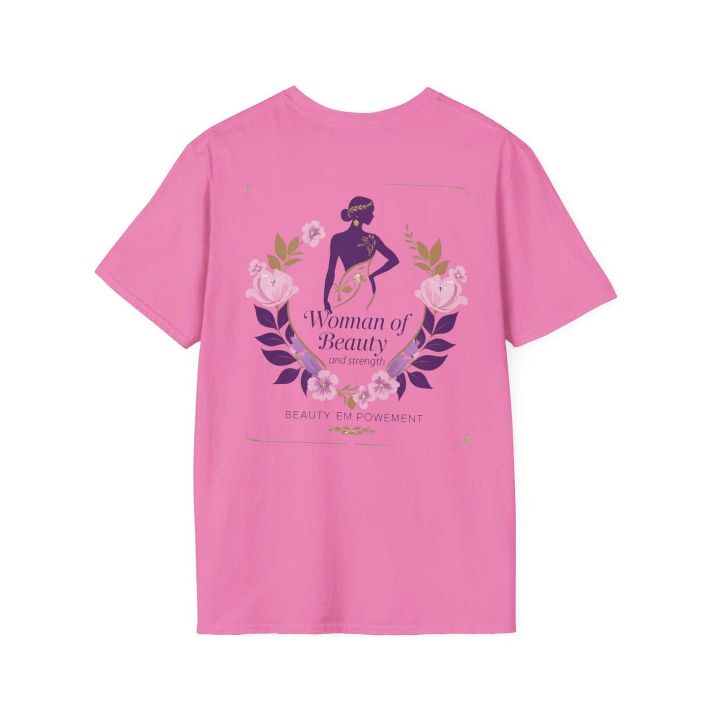 Empowering Women's T-Shirt, Feminine Tee, Inspirational Quote Top, Gift for Her, Self-Love Apparel, Women's Day Celebration, I AM Shirt
