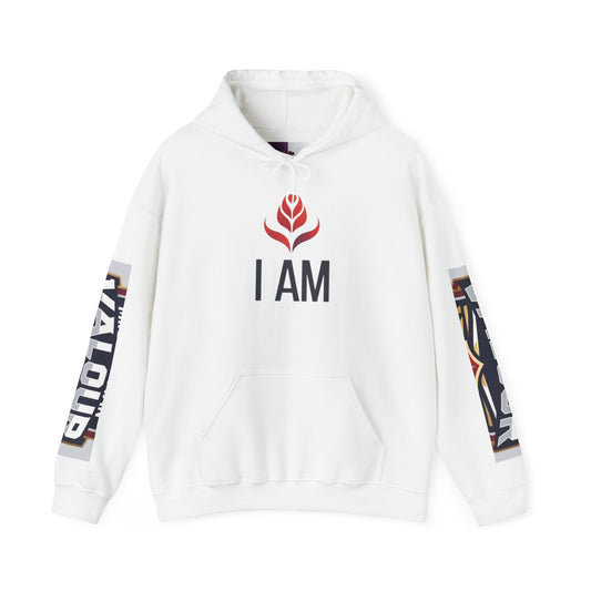 Valour Warrior Hoodie - Unisex Heavy Blend Sweatshirt, Gift for Gamers, Cozy Everyday Wear, Motivational Apparel, Sports Merch