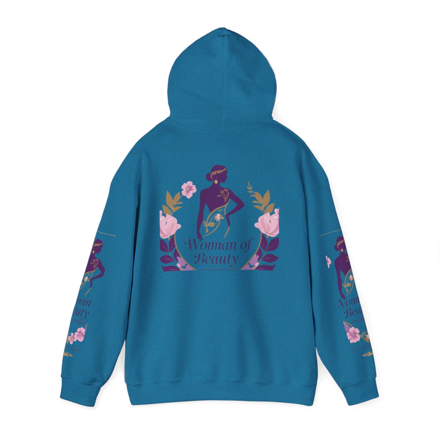 Empowering Women Hoodie, Unisex Heavy Blend Sweatshirt, Self-Love Apparel, Feminist Gift, Inspirational Fashion