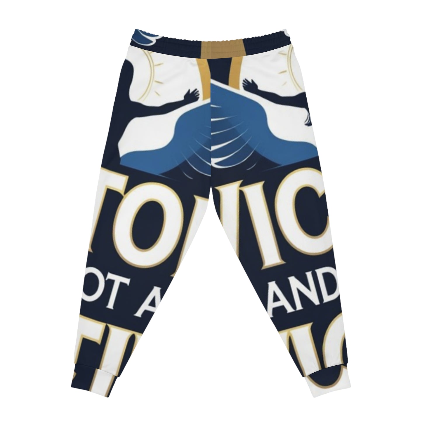 Sporty Motivational Joggers for Athletes, Fitness Pants for Home or Gym, Gift for Gym Lovers, Inspirational Activewear
