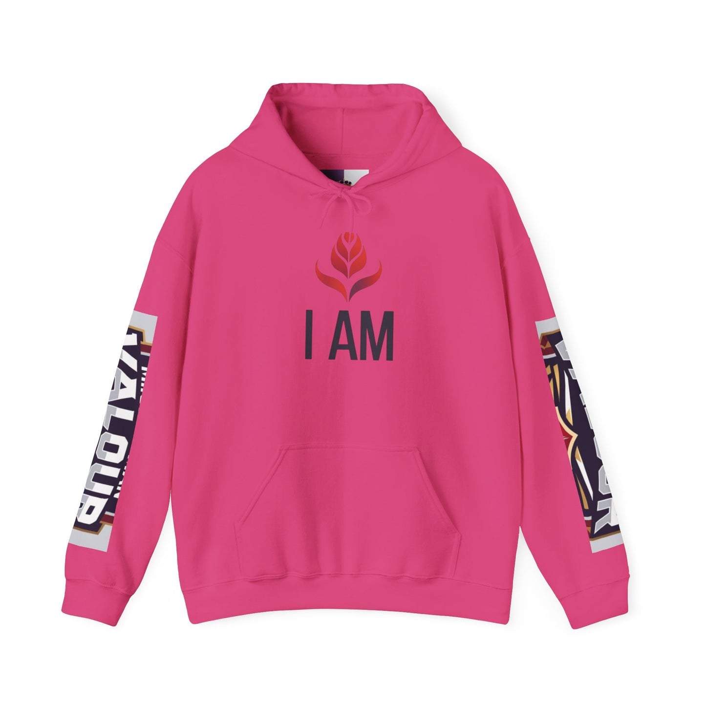 Valour Warrior Hoodie - Unisex Heavy Blend Sweatshirt, Gift for Gamers, Cozy Everyday Wear, Motivational Apparel, Sports Merch
