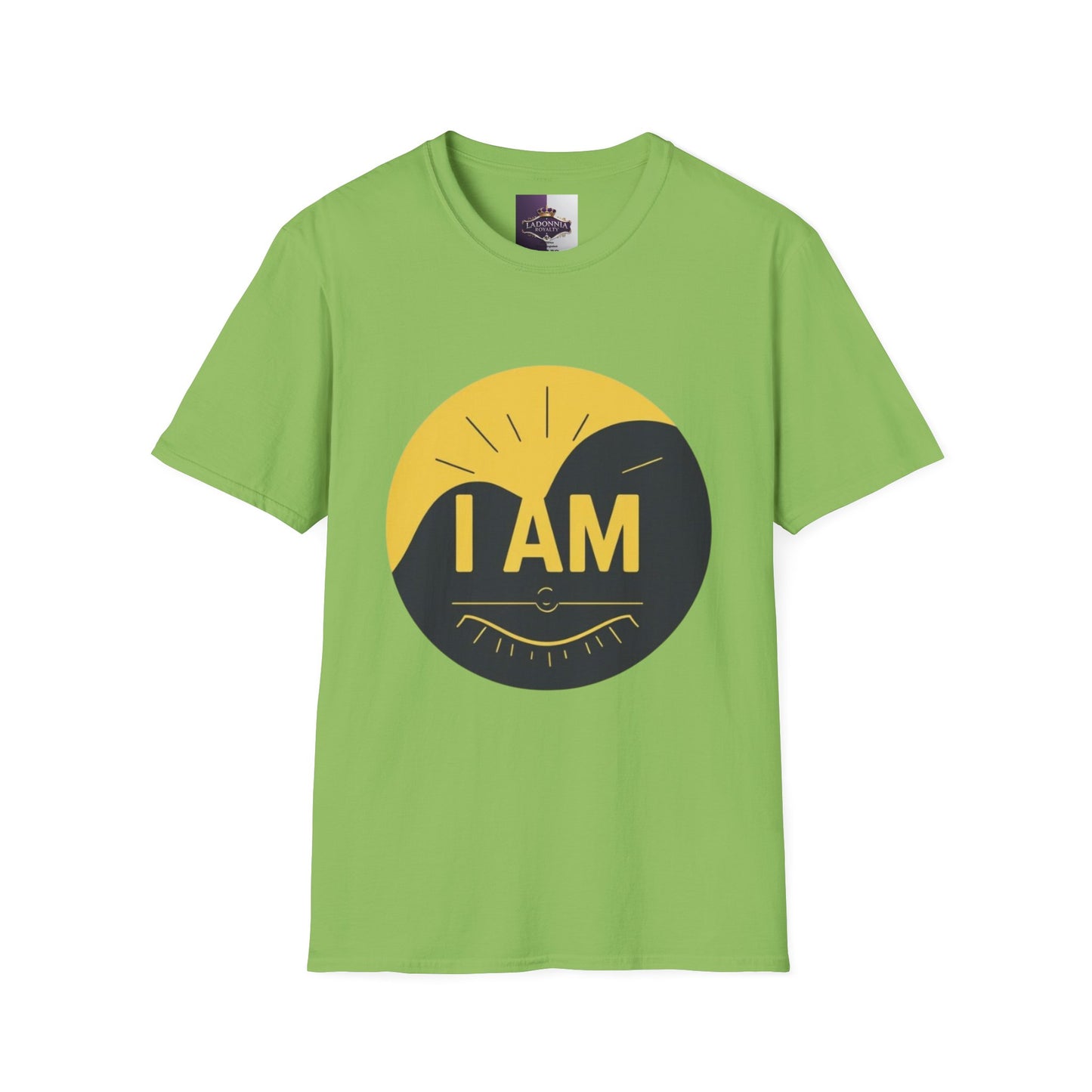 I AM Unisex Softstyle T-Shirt, Inspirational Tee, Motivational Shirt, Casual Wear, Gift for Friends, Versatile Summer Top