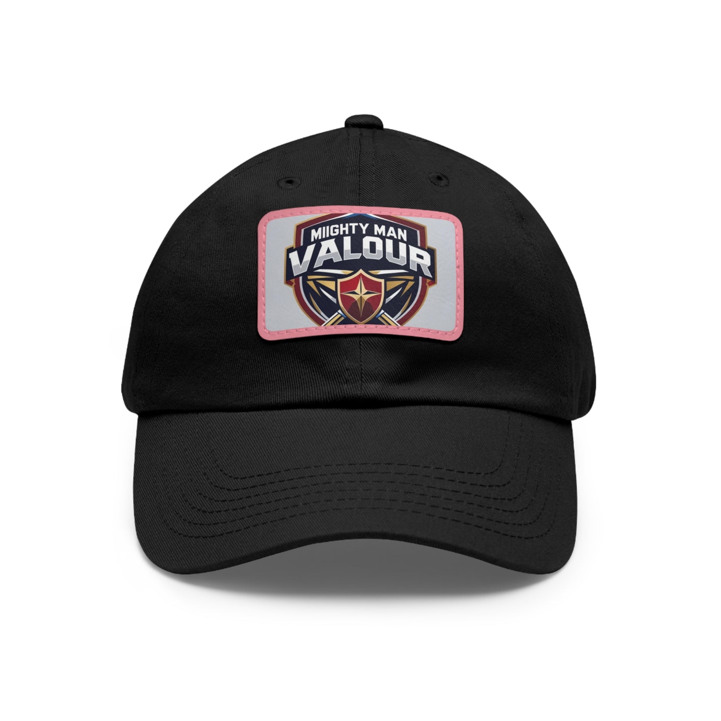 Mighty Man Valour Dad Hat, Casual Cap for Dads, Gift for Father's Day and Birthdays, Outdoor Apparel, Cool Summer Hat