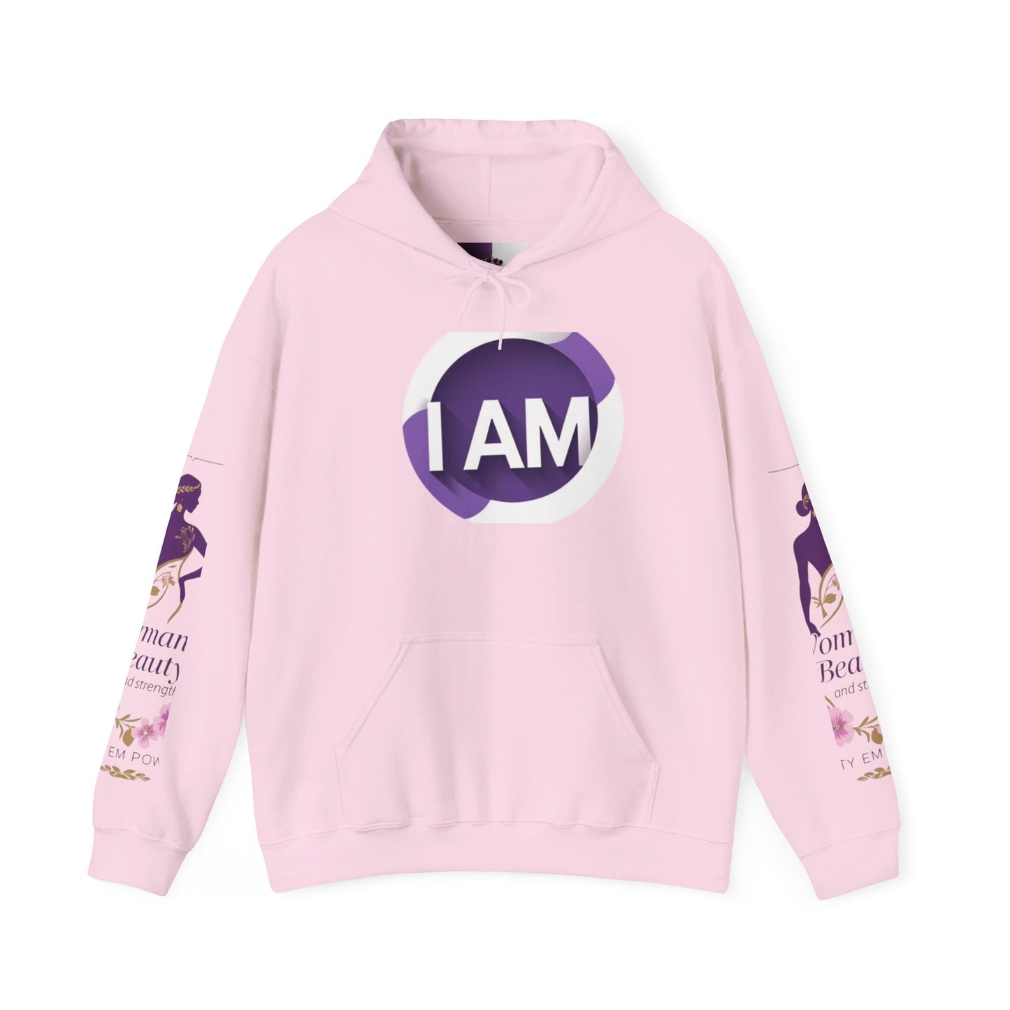 Empowering Women Hoodie, Unisex Heavy Blend Sweatshirt, Self-Love Apparel, Feminist Gift, Inspirational Fashion