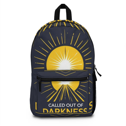 Sunshine Inspirational Backpack - Motivational Bookbag for Students, Travel, School, Unique Gift, Stylish Daily Use