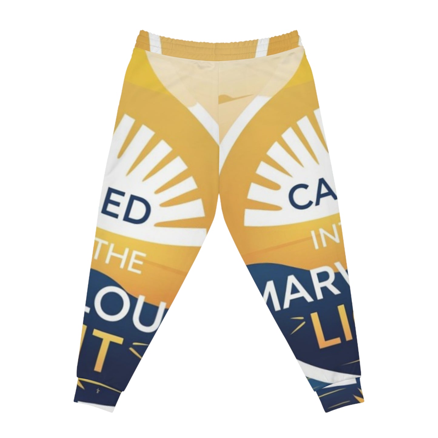 Sunshine Athletic Joggers, Cozy Joggers, Outdoor Wear, Casual Comfort Pants, Gifts for Active Lifestyle, Workout Joggers